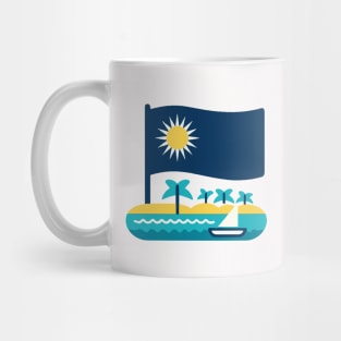 Marshall Island Art Mug